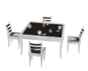 R&L White Kitchen Table
