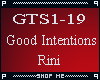 P- Good Intentions