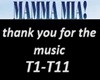 thank u for the music