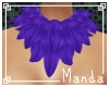 .M. Purple Fur Collar :F