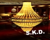 S.K.D. Gold Chandelier