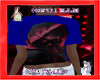 manga girl blue t-shirt
