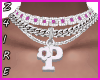 🌸 P Letter Necklaces