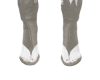 Grey Open Toe Stiletto
