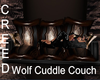 Wolf Cuddle Couch