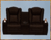 Brown Dope Couch & Items