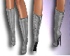 Party Glam Silver Boots