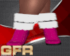 pink santa boots