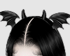 Bat + devil headband