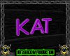 Kat Neon Sign