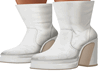 White Dog Boots