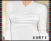 S|Shirt Kurti White Full