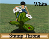 (A) Stump Throne White