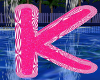 Pink Letter K