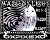 silver Maze dj light