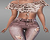 Brown Floral Outfit RL