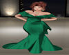 GV* Satin Gown Emerald