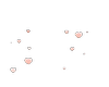 pink  floating hearts