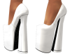 White Platform Heels