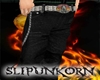 nu-metal black pants