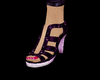 purple high heelss