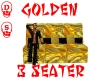 Golden 3 seater