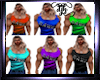 Blue Silk Rawk Tank