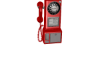 Vintage Red Payphone