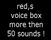red's voice box