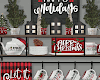 Christmas Kitchen Shelf