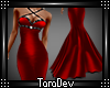 Red Allegra Gown