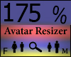 Any Avatar Size,175%