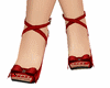 129 Ribbon Red Heels