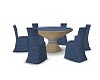 Reception Table Blue