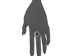 Anillo 3 VanCf Esmeral L