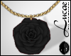 Black Rose Necklace
