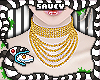 Diamond Choker Gold