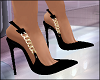 Black Heels w Gold