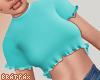 Frilly Crop T