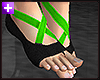ðYoga Socks-Green/Bl