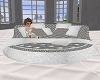 GREY/WHITE BED WTH/POSES