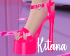 K. Pink Passion Sandals