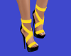 Rhianna Yellow Heels