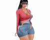 Pink Suspenders Outfit