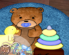 Baby Teddy Bear Rug!liz!