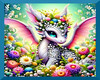 Baby Dragon Blue Frame 4