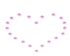 pink glass hearts 