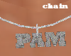 silver pam  chain 