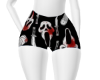 Scream Shorts blk!