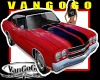 VG RED 1970 Muscle Car
